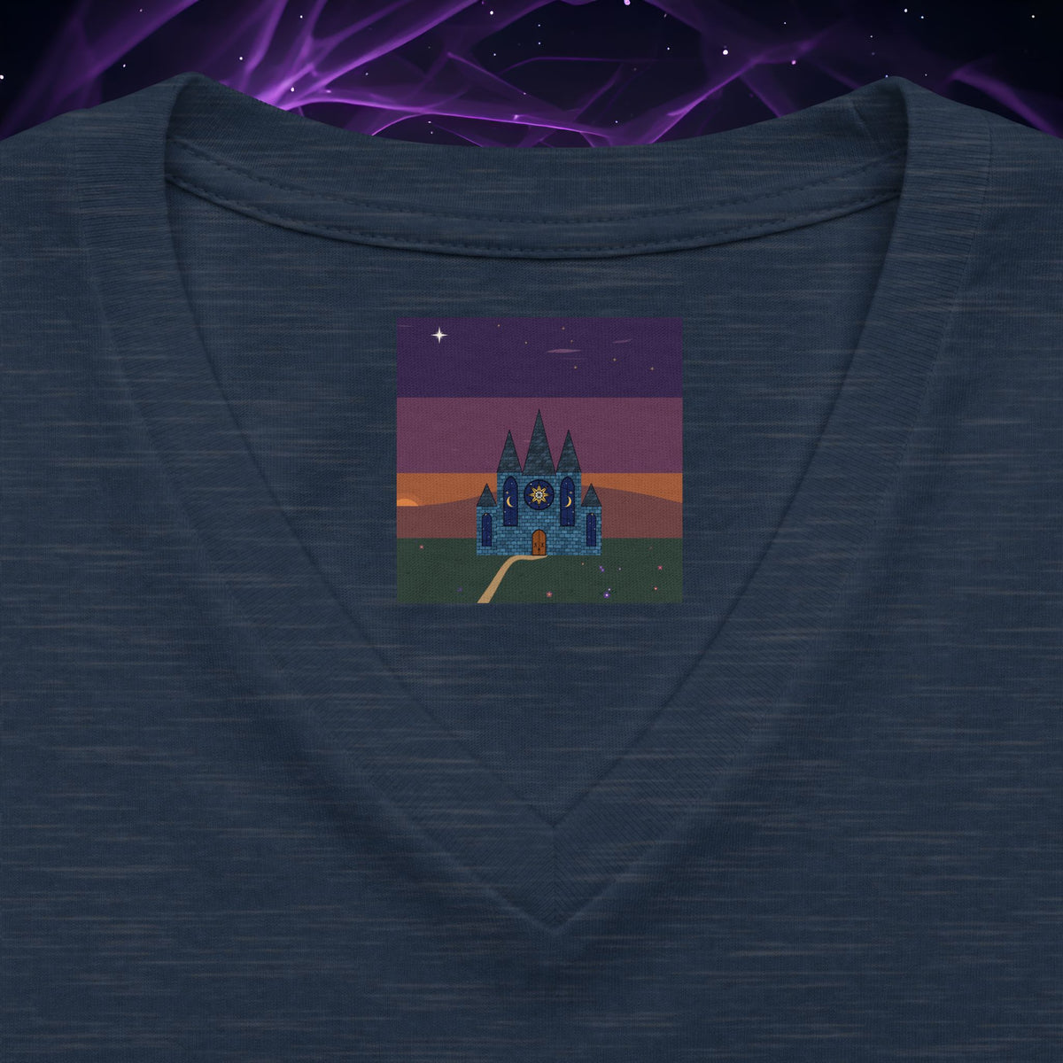 Heather Navy — Front