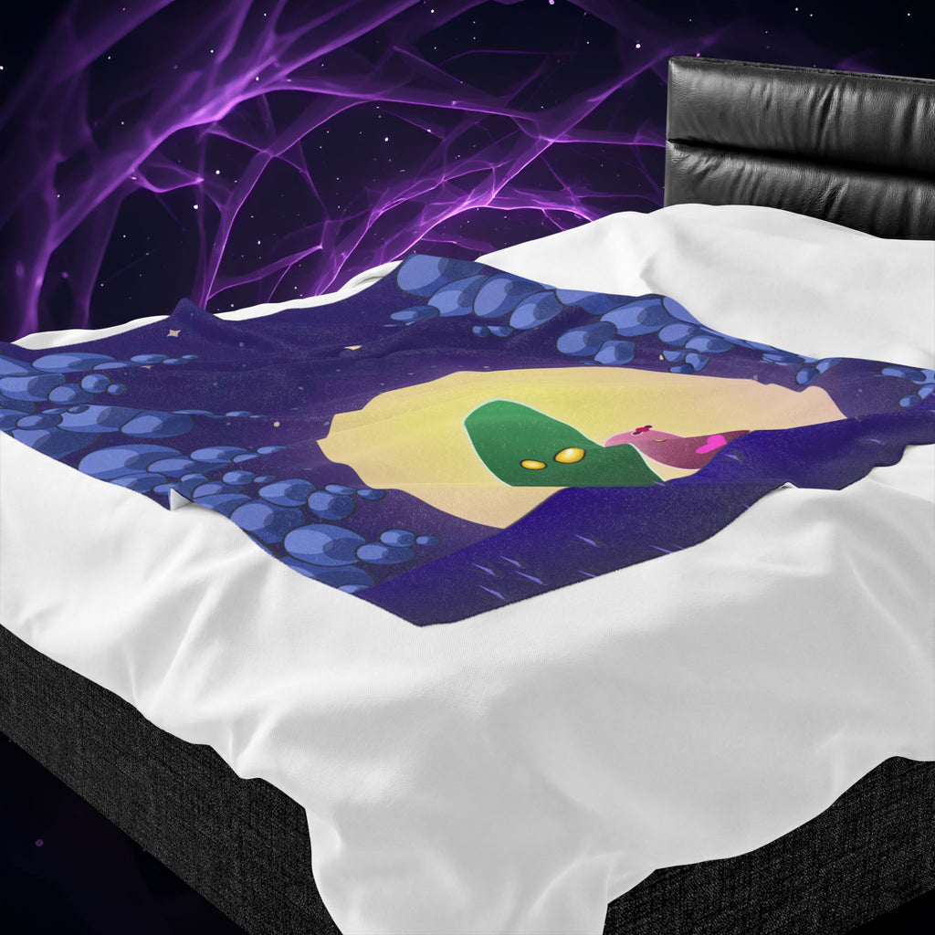 VVH - Moonlit Union Plush Blanket