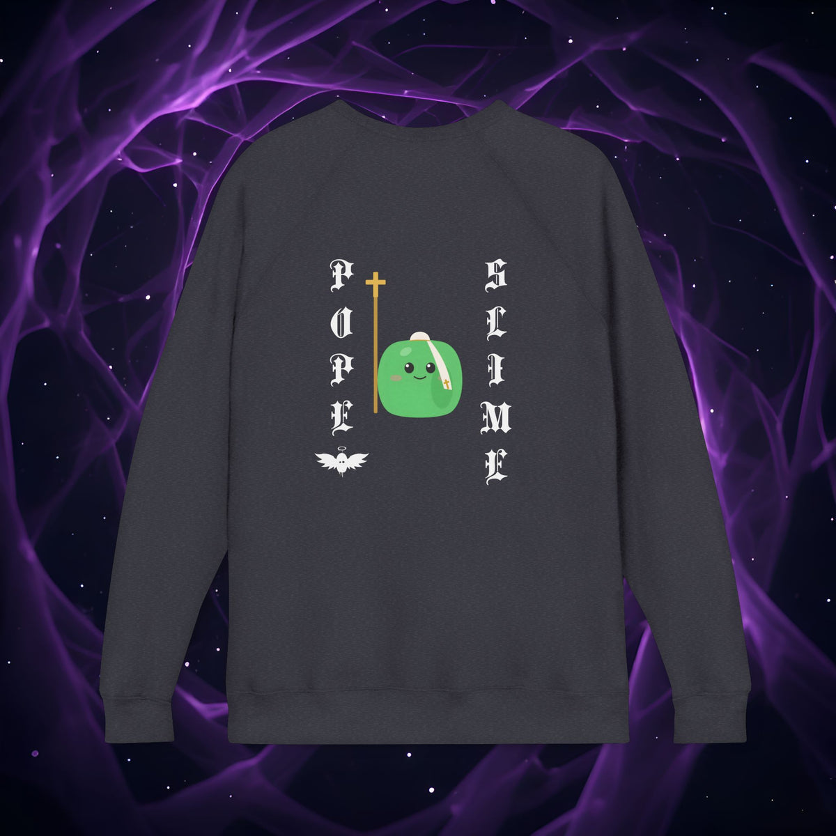 Heather Navy — Back