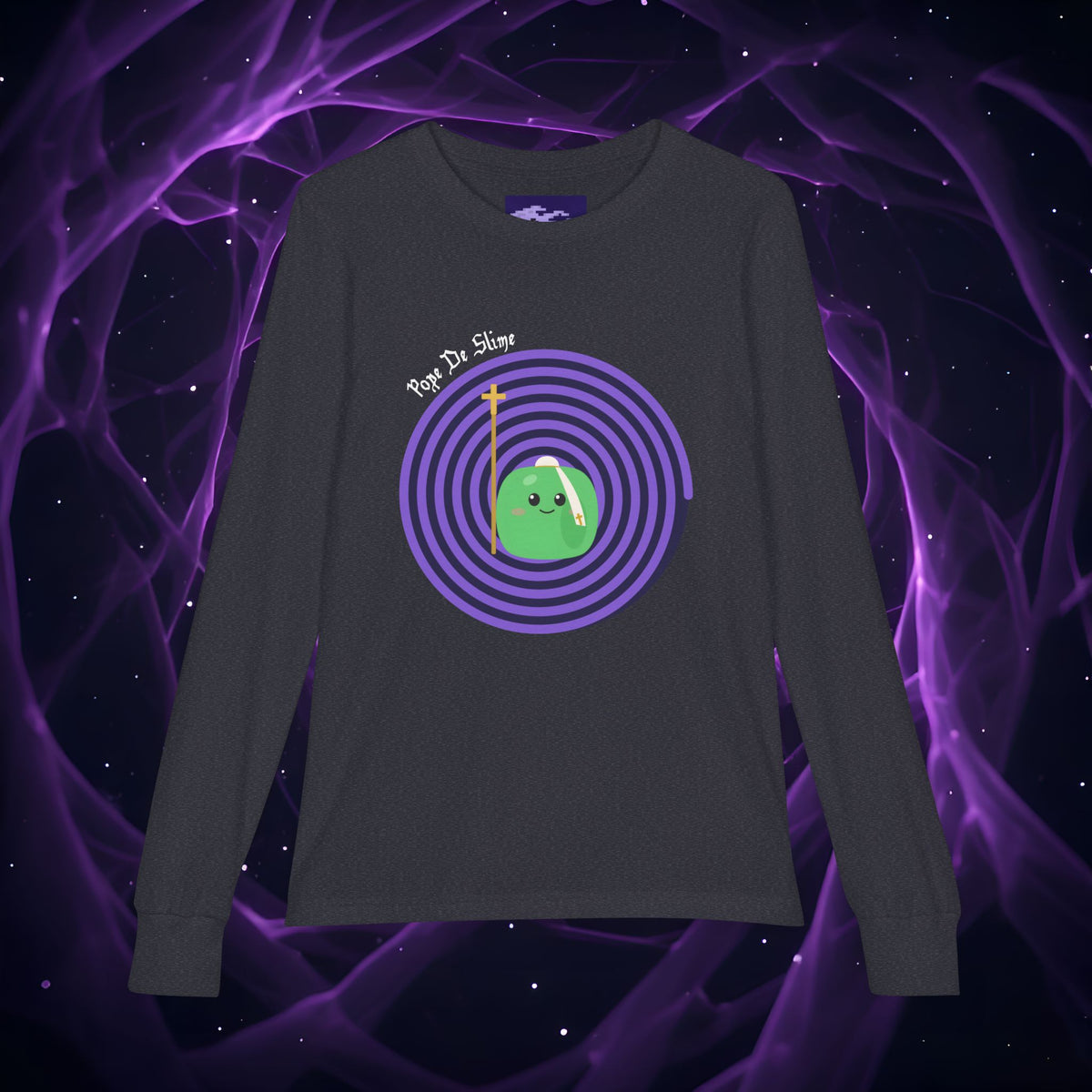 Heather Navy — Front