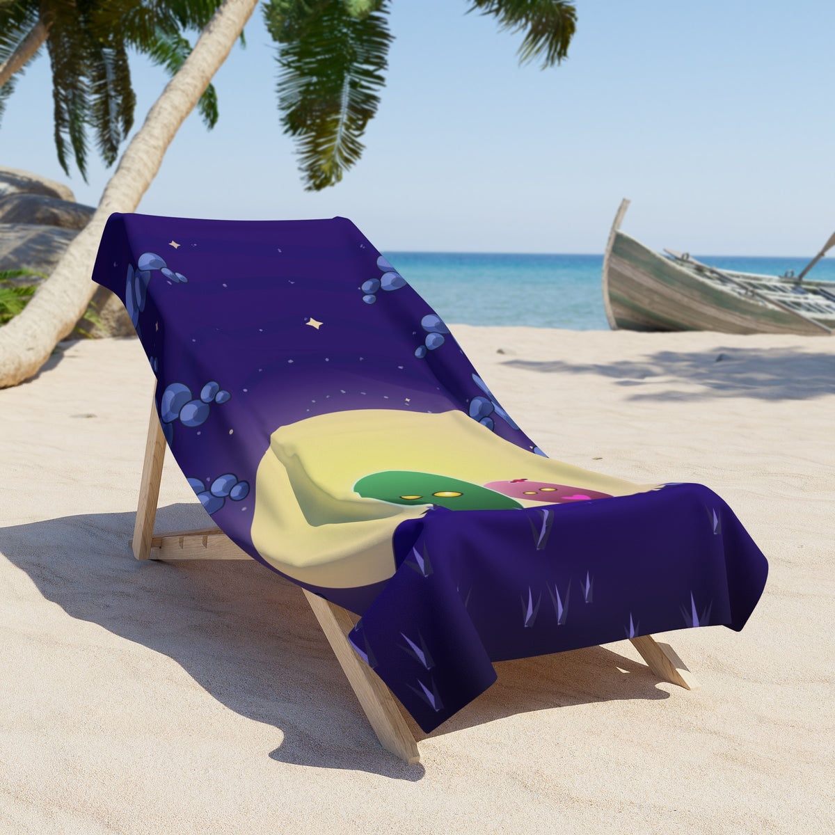VVH - Moonlit Union Beach Towel