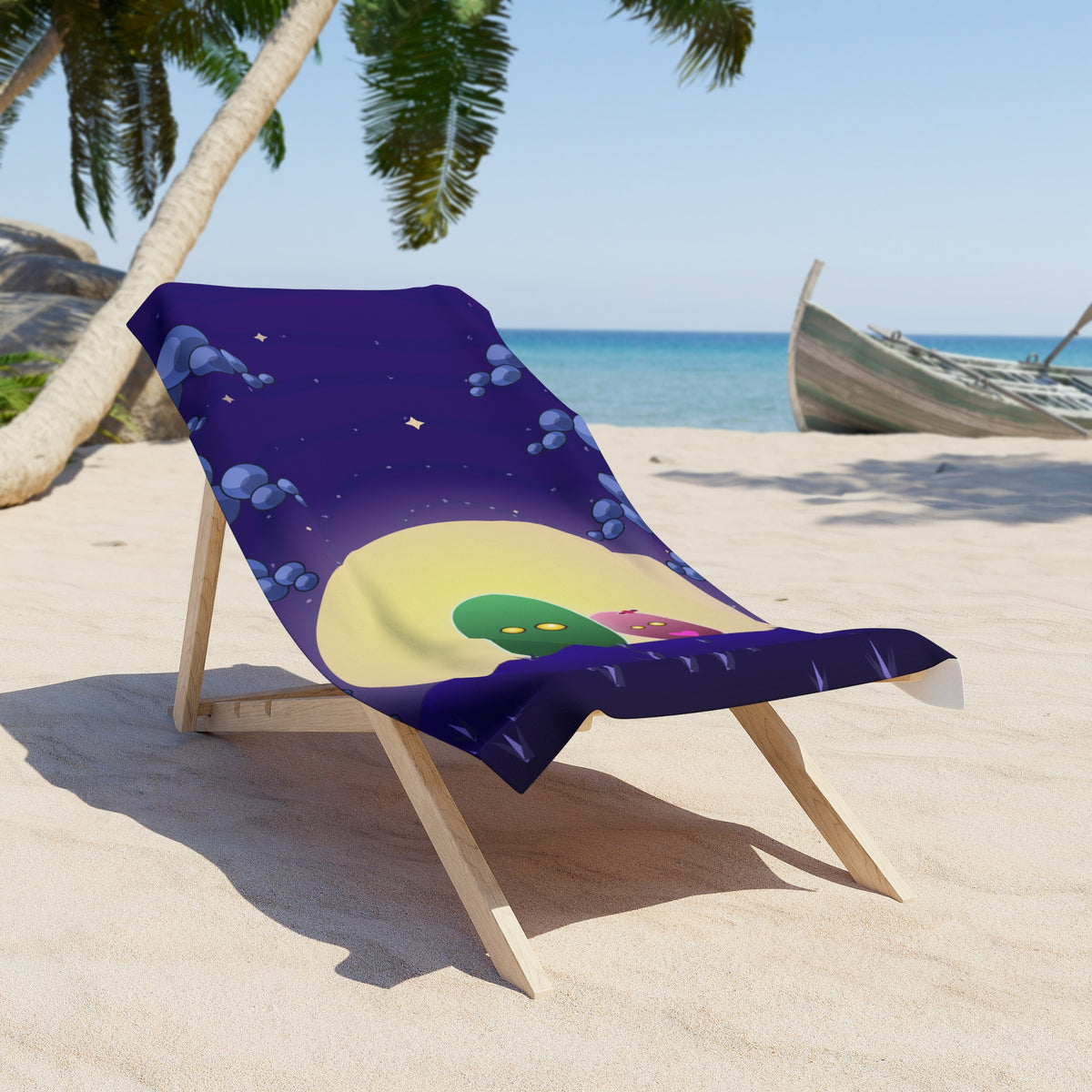 VVH - Moonlit Union Beach Towel