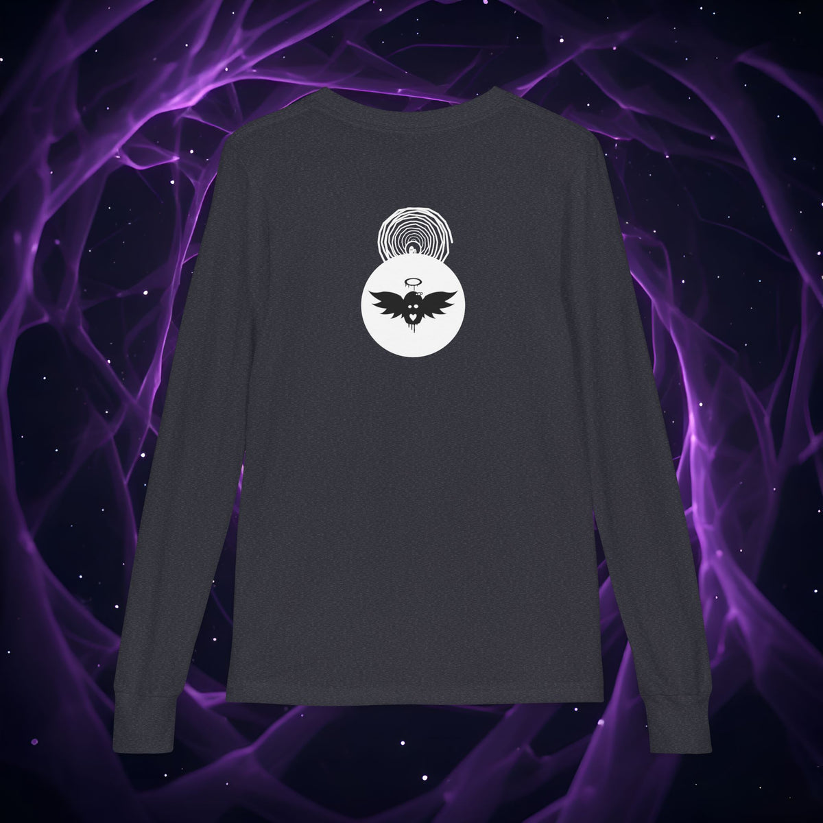 Heather Navy — Back
