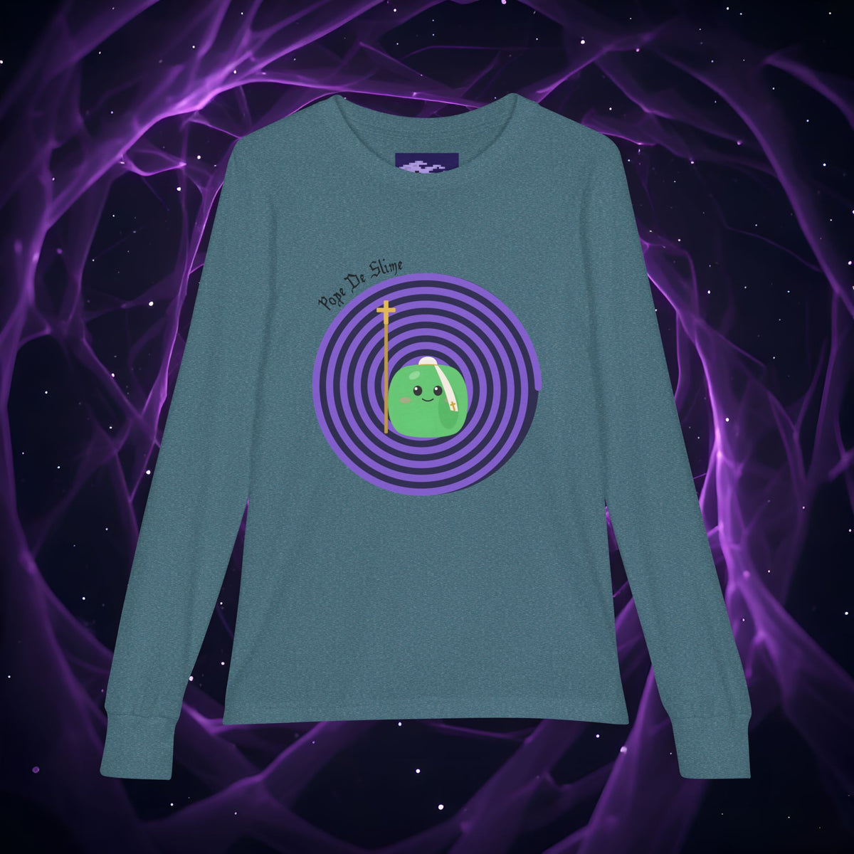 Heather Deep Teal — Front