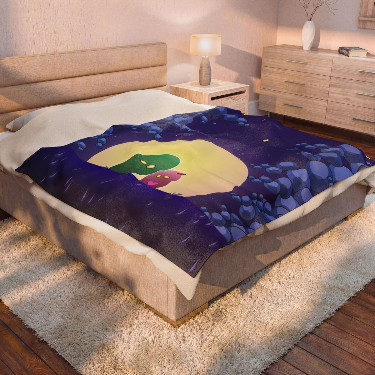 VVH - Moonlit Union Plush Blanket