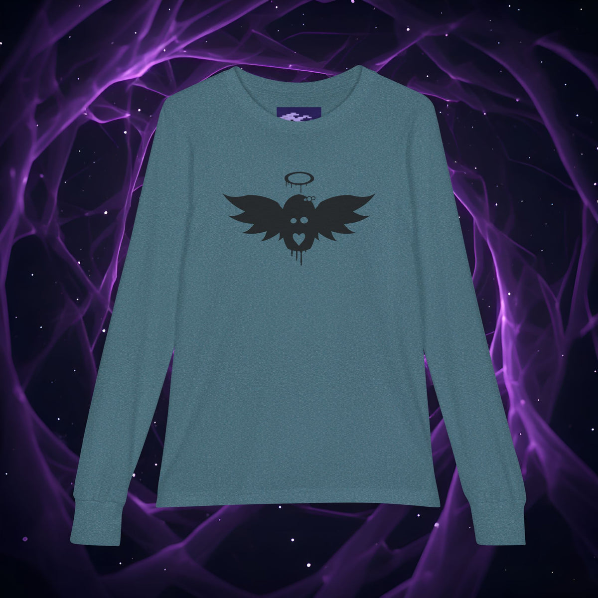 Heather Deep Teal — Front