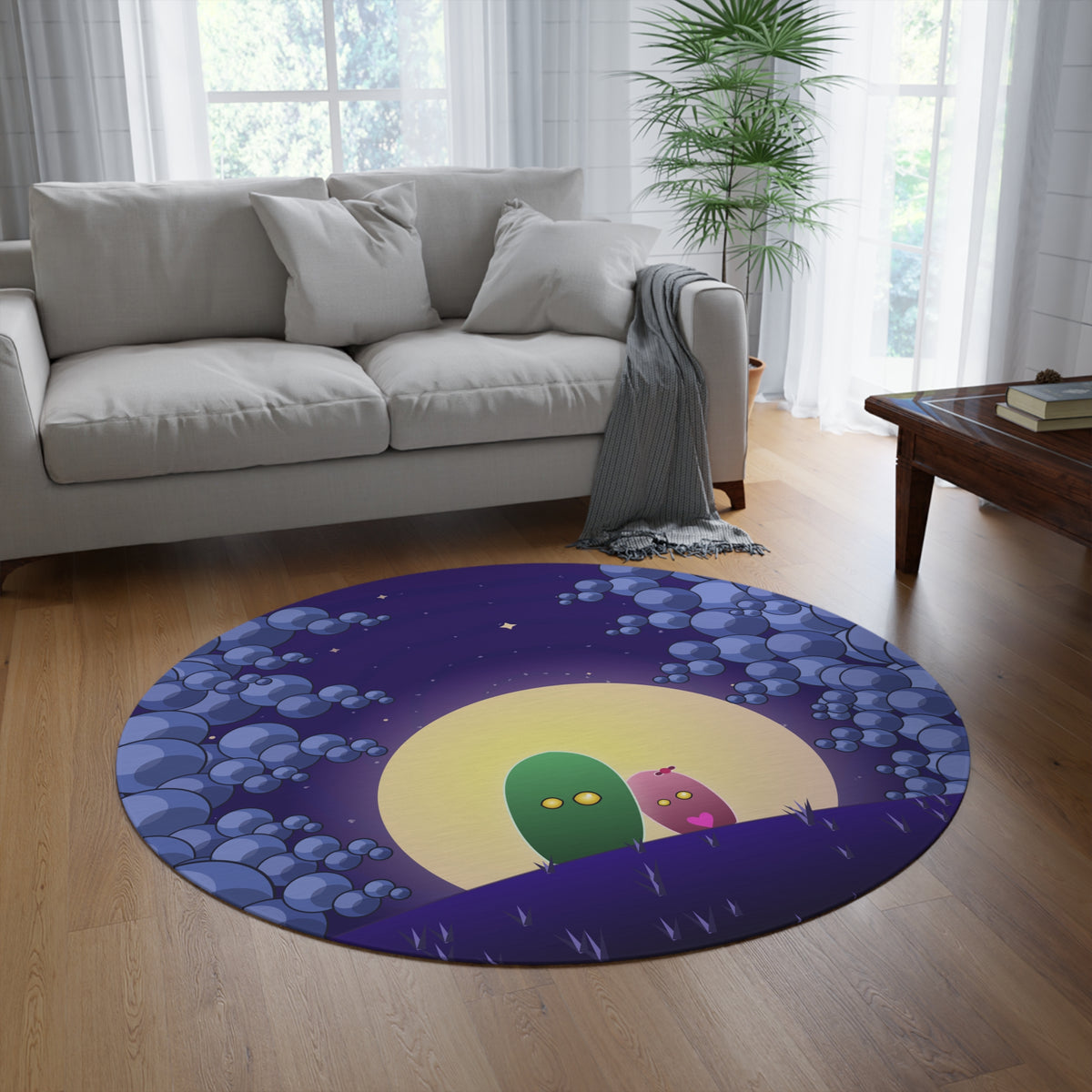 VVH - Moonlit Union Round Rug