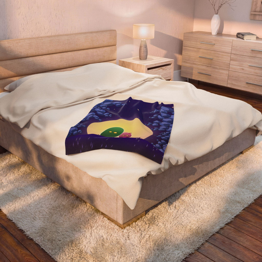 VVH - Moonlit Union Plush Blanket
