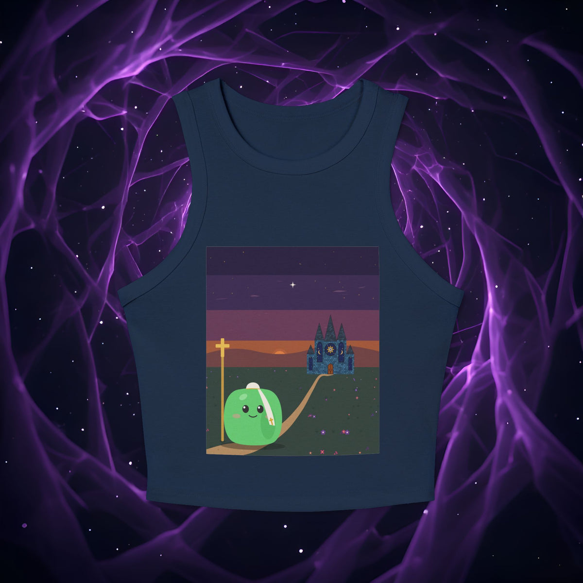 Solid Navy Blend — Front